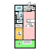 villa yamate C  ｜ 岐阜県美濃加茂市山手町２丁目（賃貸アパート1LDK・1階・33.61㎡） その2