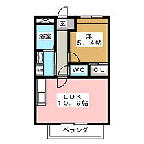 イルマーレ  ｜ 岐阜県美濃加茂市加茂野町今泉（賃貸マンション1LDK・2階・40.29㎡） その2