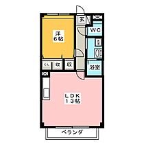 コンプランドル  ｜ 岐阜県羽島市堀津町須賀中（賃貸マンション1LDK・1階・49.68㎡） その2