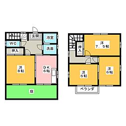 🉐敷金礼金0円！🉐グリーンハイツ竹鼻　Ｆ