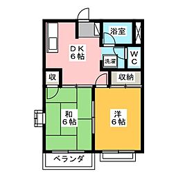 🉐敷金礼金0円！🉐サンハイツ岩田　Ａ