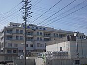 病院「市民病院まで1400m」