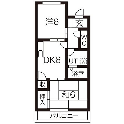 メイプルタウン2_間取り_0