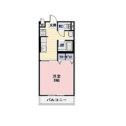 Surplus1FullHouse 1Kの間取図画像