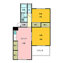 ウインドヒルズ恵那・中央  ｜ 岐阜県恵那市大井町（賃貸マンション2LDK・3階・63.18㎡） その2