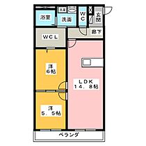 ＮＢマンションII  ｜ 岐阜県恵那市大井町（賃貸マンション2LDK・1階・60.42㎡） その2