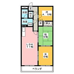 間取図画像 3LDK