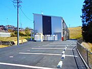 広い駐車スペースです。