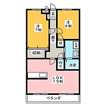 ハートフルマンションＮＯ．1  ｜ 岐阜県瑞浪市一色町３丁目（賃貸マンション2LDK・4階・64.00㎡） その2