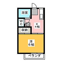 🉐敷金礼金0円！🉐コーポ上野Ｃ