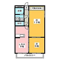 ア・ドリーム白金  ｜ 岐阜県関市上白金（賃貸マンション2LDK・3階・58.80㎡） その2