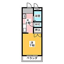 フレグランス壱番館  ｜ 岐阜県関市倉知（賃貸マンション1K・3階・22.68㎡） その2