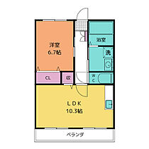 T.Hヒルズ  ｜ 岐阜県関市小屋名（賃貸マンション1LDK・1階・42.51㎡） その2