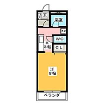 ツインパルII  ｜ 岐阜県関市緑ケ丘２丁目（賃貸マンション1K・3階・27.00㎡） その2