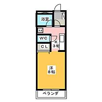 ツインパルII  ｜ 岐阜県関市緑ケ丘２丁目（賃貸マンション1K・2階・27.00㎡） その2