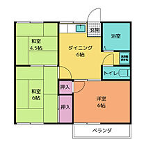 ストリーム小川　Ｂ  ｜ 岐阜県関市西仙房（賃貸アパート3DK・2階・48.00㎡） その2