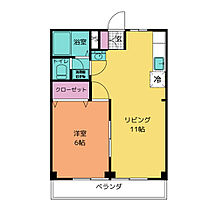 ハイムシンメイ A  ｜ 岐阜県関市神明町２丁目（賃貸マンション1LDK・2階・39.74㎡） その2