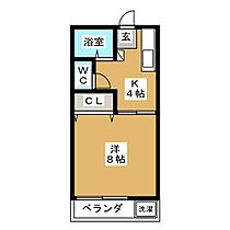 エクセル  ｜ 岐阜県関市西本郷通７丁目（賃貸アパート1K・2階・26.46㎡） その2