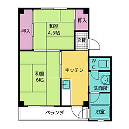 🉐敷金礼金0円！🉐ビレッジハウス笠神　2号棟