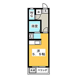 間取図画像 ワンルーム