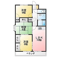 プリマパラッツオ 3LDKの間取図画像