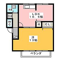 プレジール伊倉Ｂ  ｜ 三重県四日市市伊倉３丁目（賃貸アパート1LDK・2階・51.40㎡） その2