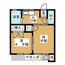 山の手コーポ  ｜ 三重県四日市市山手町（賃貸アパート2K・1階・31.20㎡） その2