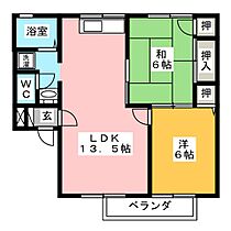 プラムヒルズ  ｜ 三重県四日市市大井手１丁目（賃貸アパート2LDK・2階・55.40㎡） その2