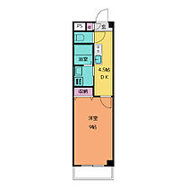 Ｍ’ｓ  ｜ 三重県四日市市室山町（賃貸マンション1DK・2階・30.90㎡） その2