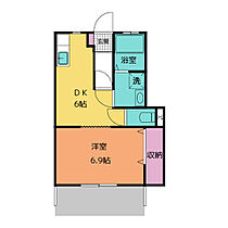 ＡＩＭＵ（アイム）  ｜ 三重県四日市市大字西阿倉川（賃貸アパート1DK・1階・32.46㎡） その2