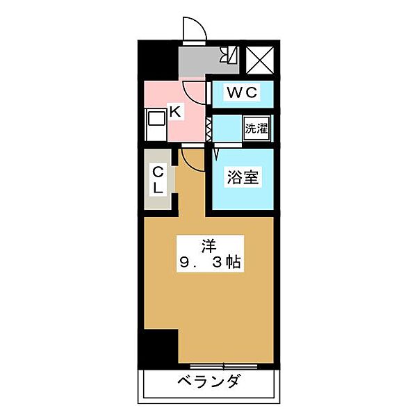 ｗｉｌｌＤｏ四日市白須賀 ｜三重県四日市市白須賀１丁目(賃貸マンション1K・11階・27.09㎡)の写真 その2