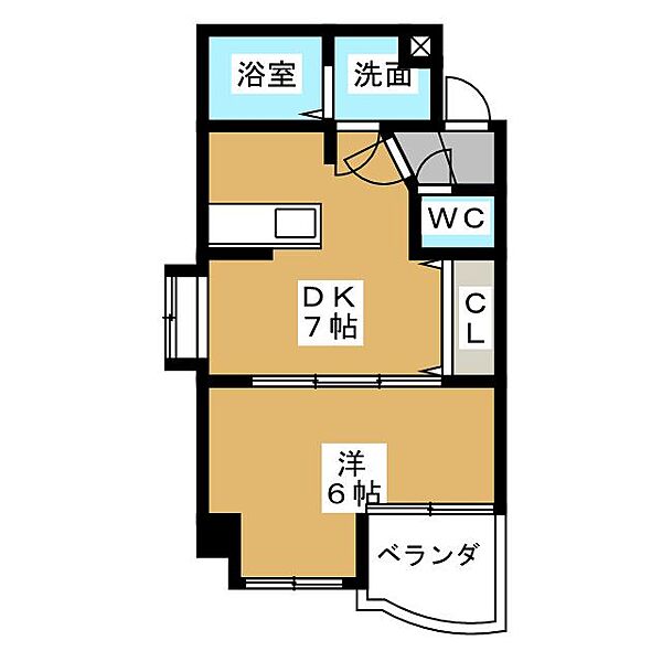 プロニティヒロ ｜三重県四日市市白須賀１丁目(賃貸マンション1DK・2階・31.36㎡)の写真 その2