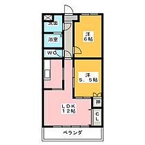 メゾンＭＣ  ｜ 三重県三重郡菰野町大字菰野（賃貸アパート2LDK・1階・50.96㎡） その2