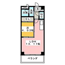 ASレジデンス四日市  ｜ 三重県四日市市安島１丁目（賃貸マンション1LDK・4階・38.60㎡） その2