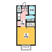 セレーナＫ  ｜ 三重県四日市市赤堀３丁目（賃貸アパート1K・2階・26.80㎡） その2