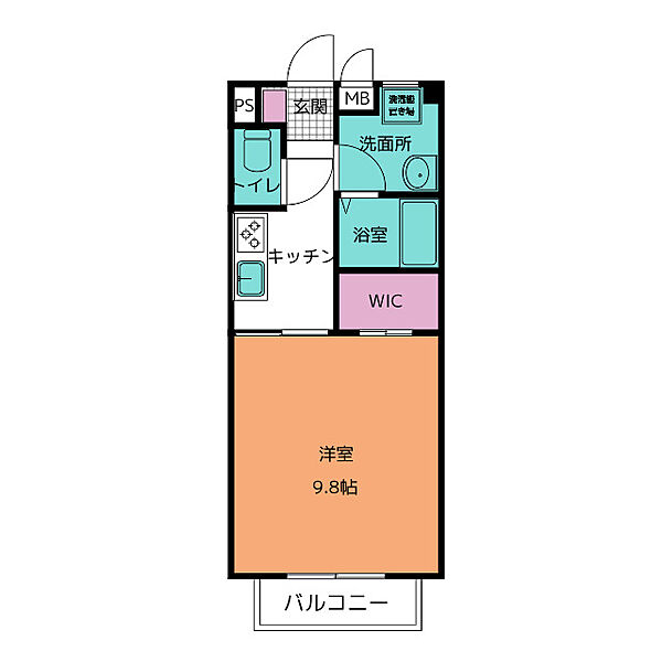 サンフェリーチェII 106｜三重県四日市市羽津山町(賃貸マンション1K・1階・32.38㎡)の写真 その2