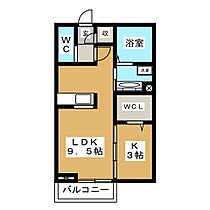 D-room別名　B棟  ｜ 三重県四日市市別名４丁目（賃貸アパート1LDK・1階・33.39㎡） その2