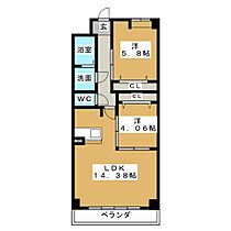 S-FORT四日市　ａｒｃａｍ  ｜ 三重県四日市市元町（賃貸マンション2LDK・5階・62.01㎡） その2