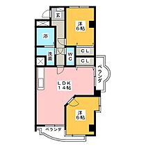 サウスリバーIII  ｜ 三重県三重郡菰野町大字菰野（賃貸マンション2LDK・3階・58.99㎡） その2