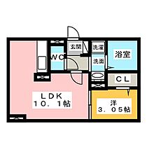 アイティーオーD-room東新町　西館  ｜ 三重県四日市市東新町（賃貸アパート1LDK・1階・33.42㎡） その2