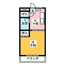 千春パークビル  ｜ 三重県四日市市鵜の森１丁目（賃貸マンション1K・4階・25.90㎡） その2