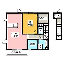 エムケーシープ  ｜ 三重県四日市市尾平町（賃貸アパート1LDK・2階・51.59㎡） その2