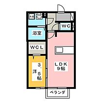 ネクサス　Ａ棟  ｜ 三重県四日市市東垂坂町（賃貸アパート1LDK・1階・33.61㎡） その2