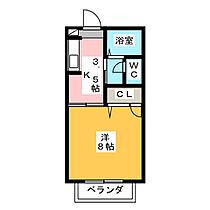 シャトールーチェ  ｜ 三重県三重郡菰野町大字菰野（賃貸アパート1K・2階・27.41㎡） その2