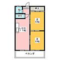 氏原ハイツ2階4.3万円