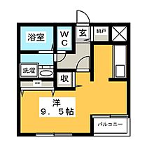 ルーナ・W  ｜ 三重県四日市市川北１丁目（賃貸アパート1R・2階・28.10㎡） その2