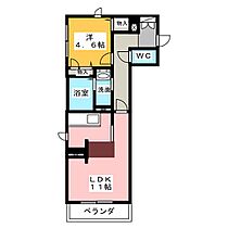 グランエクラージュ  ｜ 三重県三重郡川越町大字豊田（賃貸マンション1LDK・2階・41.98㎡） その2