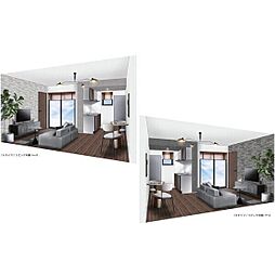 LECOCON四日市VI 301 3階1LDKのリビング/ダイニング