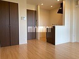 ボヌール 205 2階1Kのリビング/ダイニング