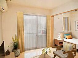 Bonne chance 101 1階1LDKのリビング/ダイニング